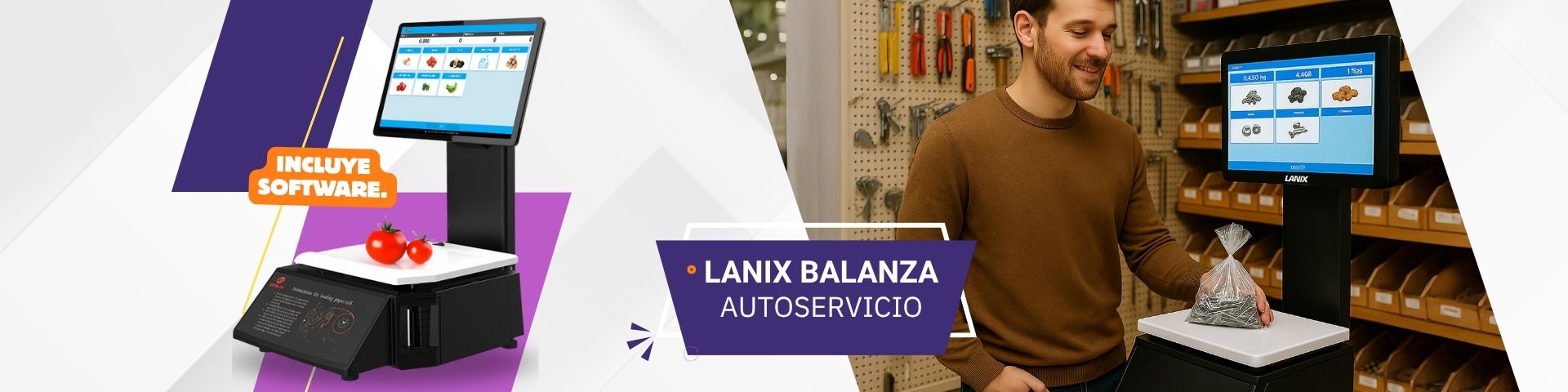 Balanza inteligente - Lanix Con software